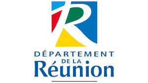 Logo officiel du département de la Réunion (974).